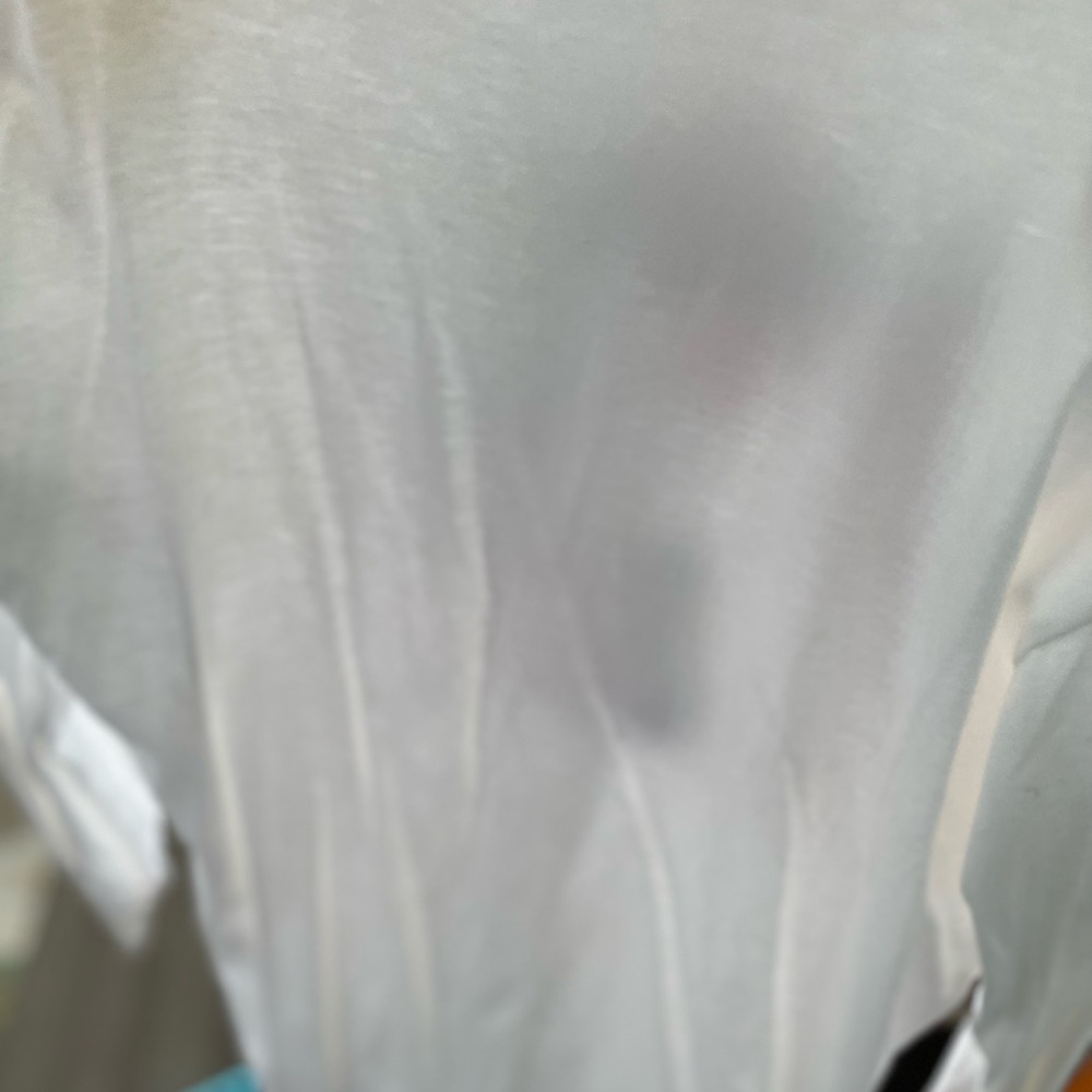 Geometric Patterned White Top - image 3